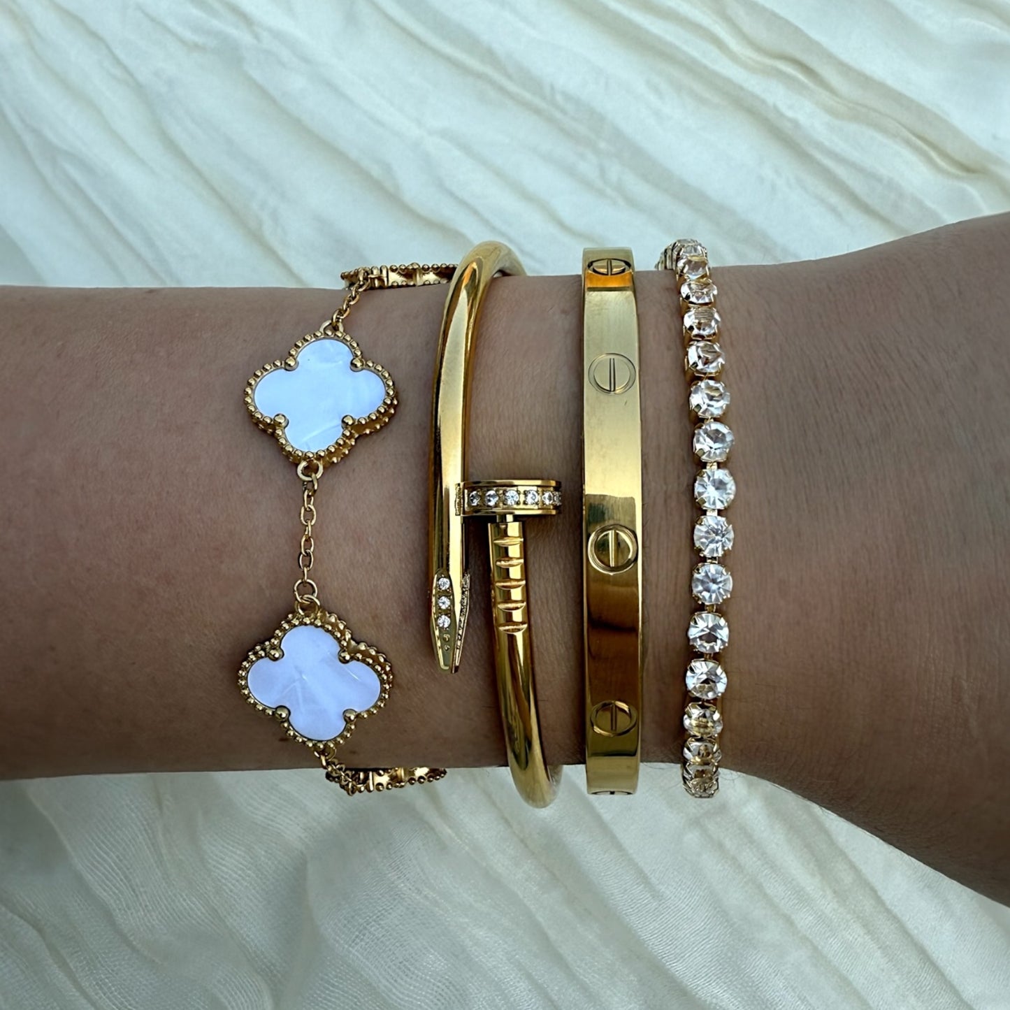 Camille armband - zonder steentjes