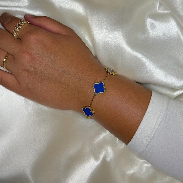 Klaver set donkerblauw