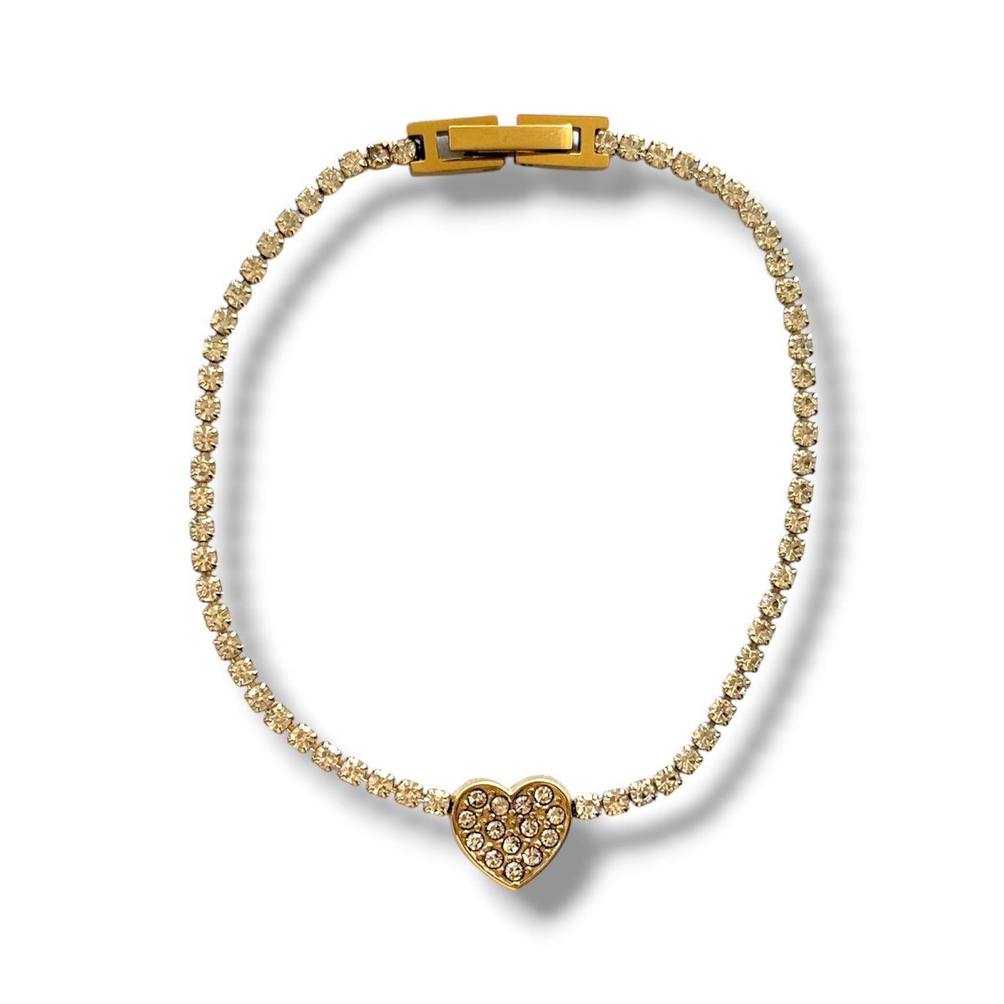 Icy heart armband