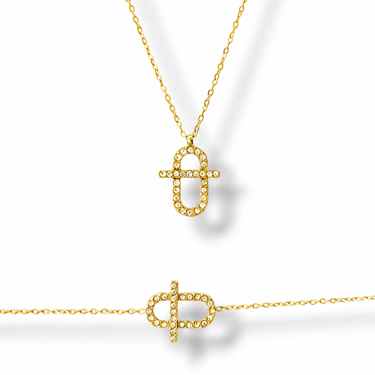 Celine set - goud