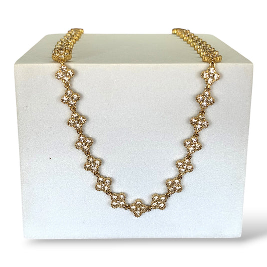 Diamond star ketting