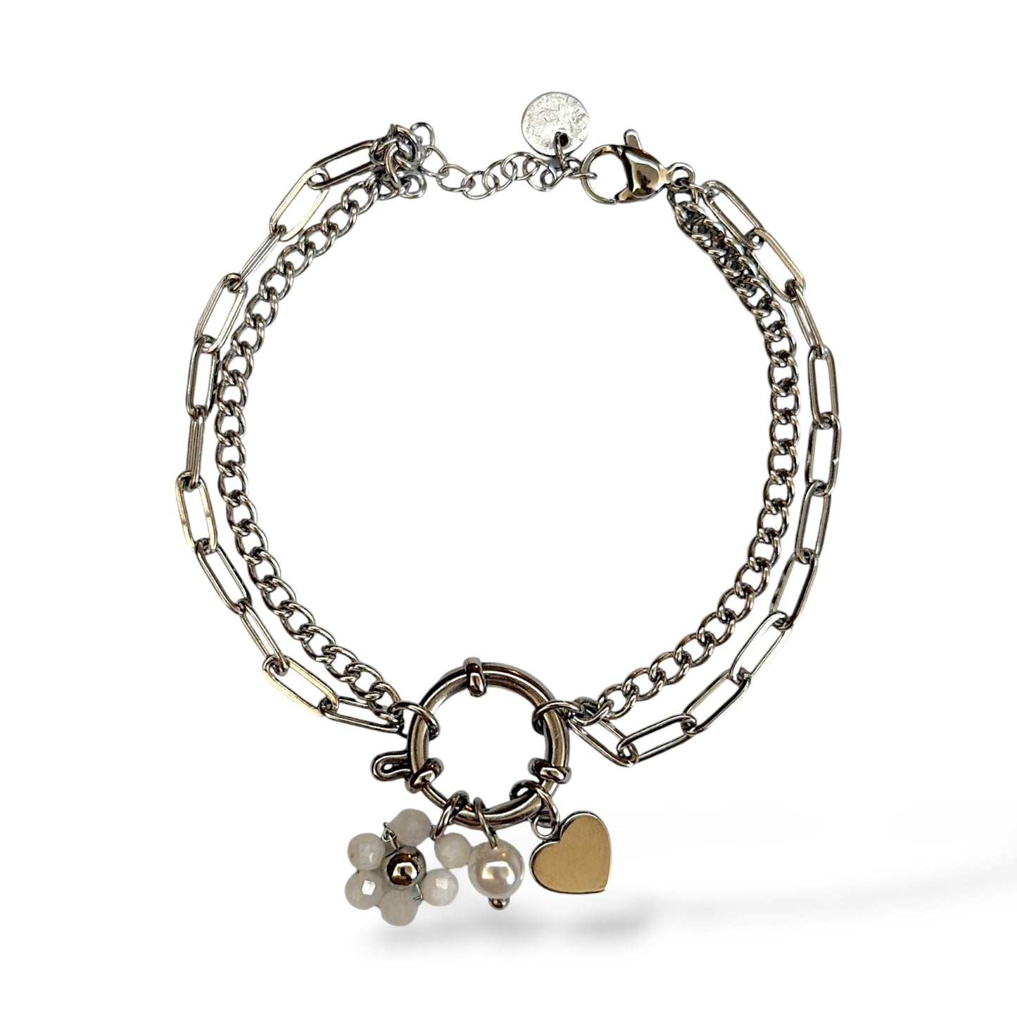 Evi armband - zilver