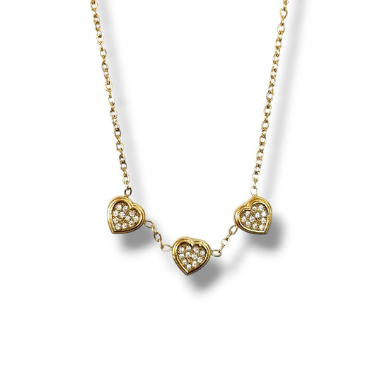 Three hearts ketting