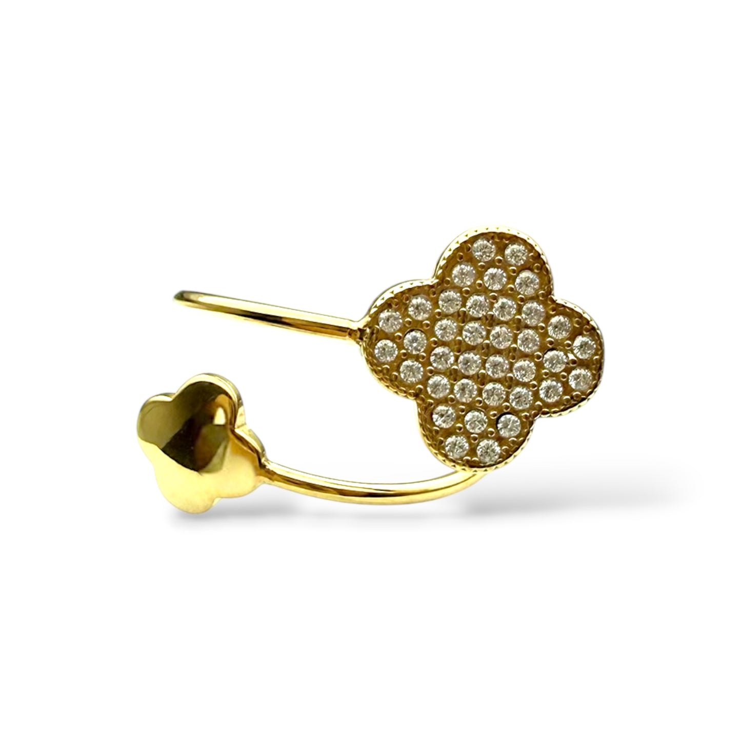 Diamant klaver ring