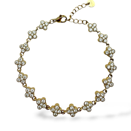 Diamond star armband