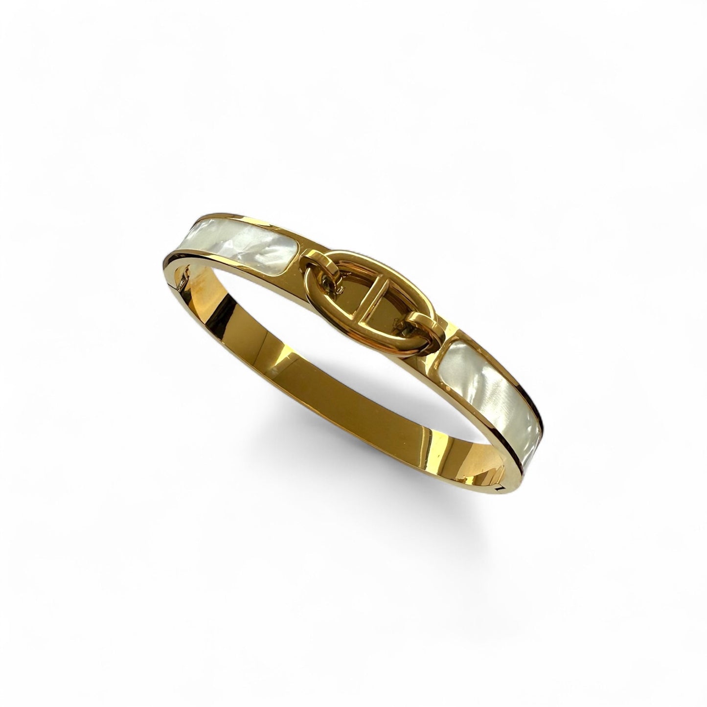 Athena armband parelmoer