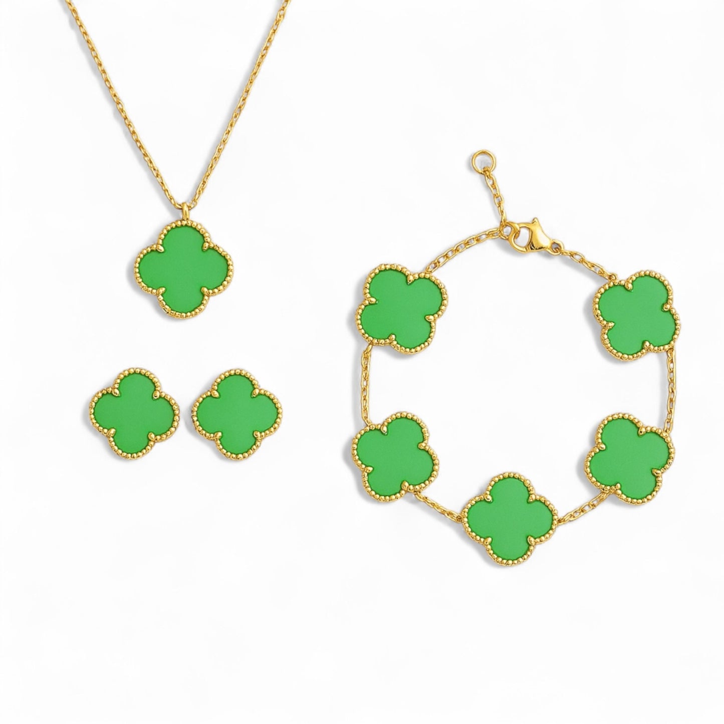 Klaver set groen