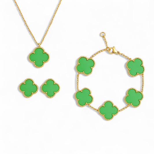 Klaver set groen
